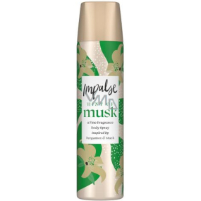 Impulse Hint of Musk parfumovaný dezodorant sprej pre ženy 75 ml