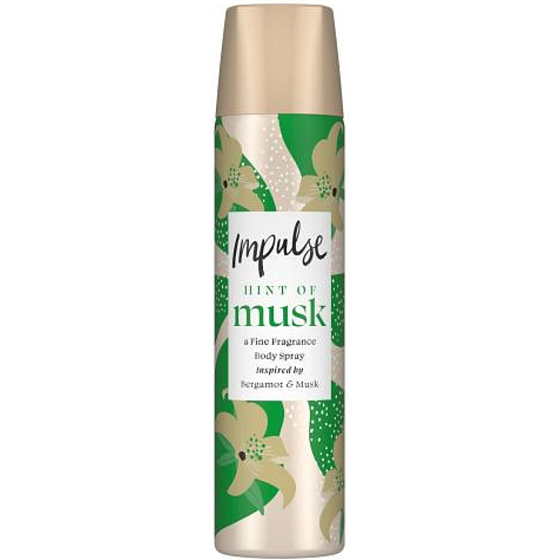 Impulse Hint of Musk parfumovaný dezodorant sprej pre ženy 75 ml