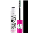 Essence Double Trouble riasenka pre maximálnu dĺžku a objem extra black 12 ml