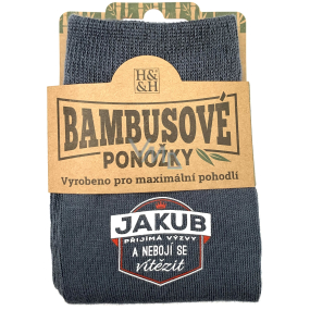 Albi Bambusové ponožky Jakub, veľkosť 39 - 46