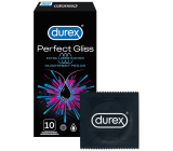 Kondómy Durex Perfect Gliss s extra lubrikáciou 10 kusov