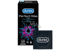 Kondómy Durex Perfect Gliss s extra lubrikáciou 10 kusov