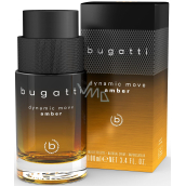 Bugatti Dynamic Move Amber toaletná voda pre mužov 100 ml