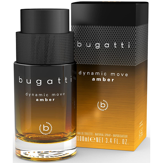 Bugatti Dynamic Move Amber toaletná voda pre mužov 100 ml