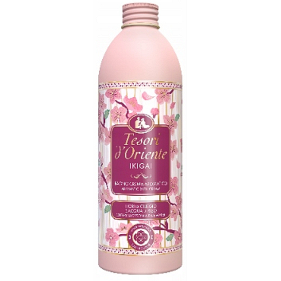 Tesori d’Oriente Ikigai koupelová pěna 500 ml pro relaxaci a jemnou péči o pokožku