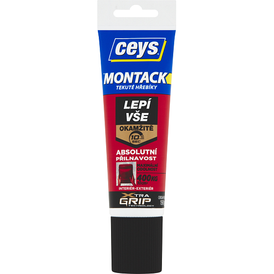 Ceys Montack lepidlo na všetko okamžite montážne lepidlo, 190 g