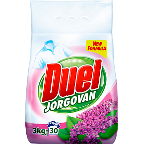 Duel prací prášok Jorgovan, 30 dávok, 3 kg
