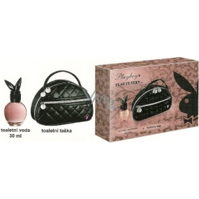 Playboy Play It Sexy toaletná voda 30 ml + kabelka, darčeková sada