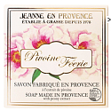 Jeanne en Provence Pivoine Feerie - Pivoňková víla tuhé toaletné mydlo 100 g