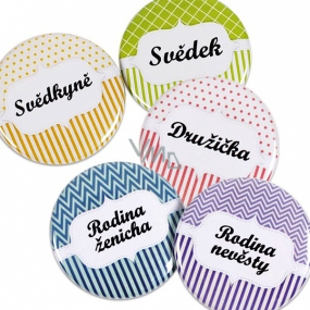 Albi Svadobné Odznaky svadobčanov - Svedkyňa