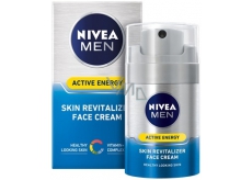 Nivea Men Active Energy revitalizačný pleťový krém pre všetky typy pleti 50 ml