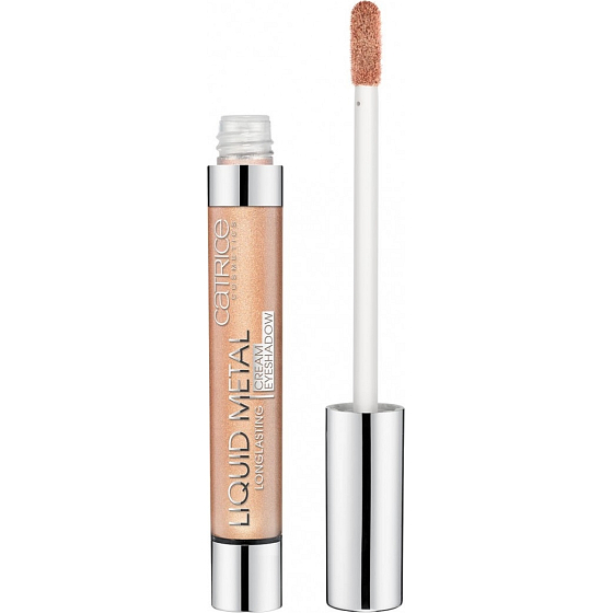 Catrice Liquid Metal Longlasting Cream Eyeshadow očné tiene 020 Champagne Shower 6 ml