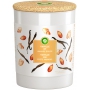 Air Wick Essential Oils Vanilla Bean & Sweet Almond - Vanilka a sladké mandle vonná sviečka sklo 185 g