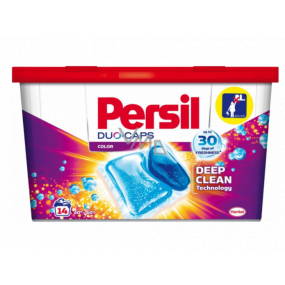 Persil Duo-Caps Color gélové kapsule na farebnú bielizeň 14 dávok x 25 g