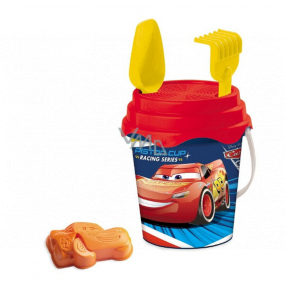 Mondo Cars Sada do piesku kýblik so sitkom, hrabličky, lopatku a bábovku