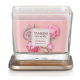Yankee Candle Salt Mist Peony - Pivoňka s kvapkami morskej vody sójová vonná sviečka Elevation strednej sklo 3 knôty 347 g