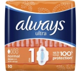 Always Ultra Normal Plus hygienické vložky 10 kusov