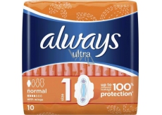 Always Ultra Normal Plus hygienické vložky 10 kusov