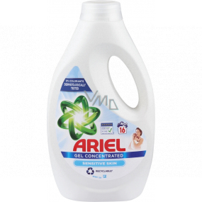 Ariel Sensitive Skin tekutý prací gél 16 dávok 880 ml