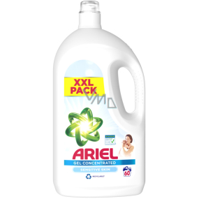 Ariel Sensitive Skin tekutý prací gél 60 dávok 3,3 l