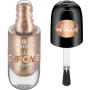 Essence Satin Chrome lak na nechty 01 Robotic Rose 8 ml
