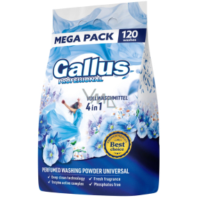 Gallus Universal 4v1 prací prášek univerzální 120 dávek 6,6 kg