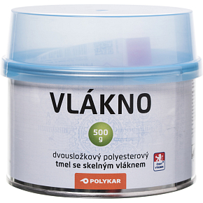 Polykar Vlákno dvousložkový tmel pre kov a sklolaminát, 500 g