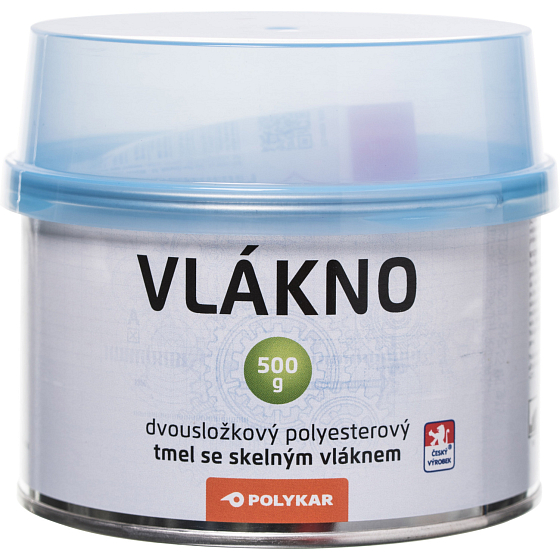 Polykar Vlákno dvousložkový tmel pre kov a sklolaminát, 500 g