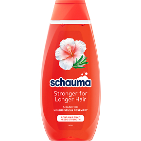 Schauma šampon Stronger for Longer Hair pro dlhé vlasy s ibištekom a rozmarínom 400ml