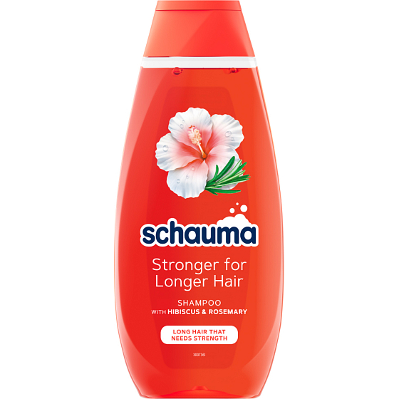 Schauma šampon Stronger for Longer Hair pro dlhé vlasy s ibištekom a rozmarínom 400ml