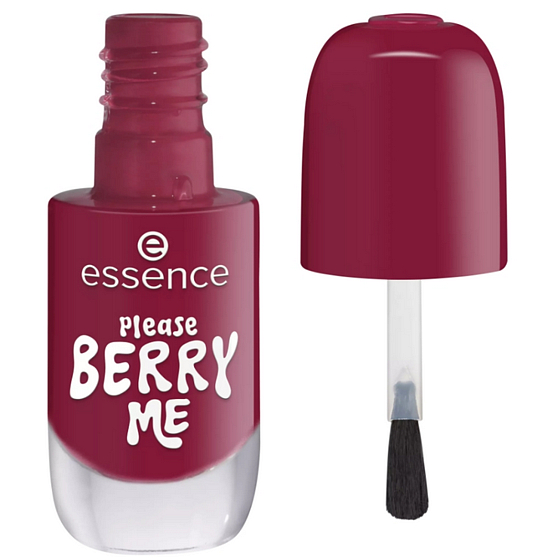 Essence lak na nechty Gel nail Colour 20 please BERRY ME, 8 ml