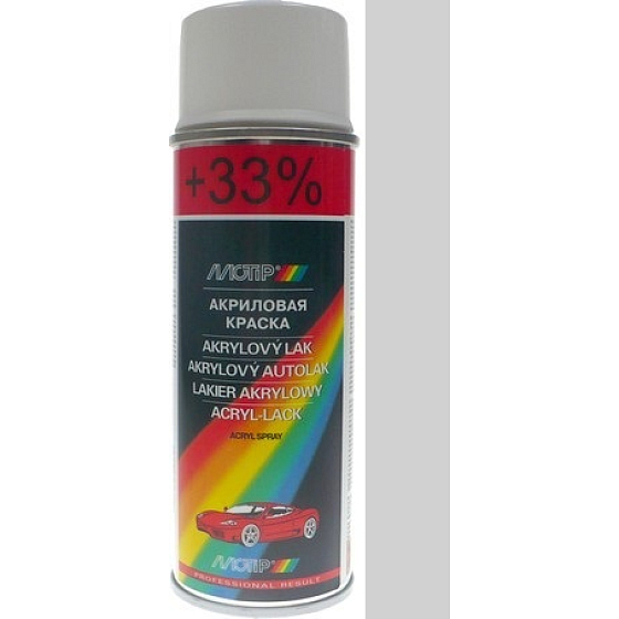 Motip Škoda Akrylový autolak sprej SD 9102 Strieborná diamantová metalíza 200 ml