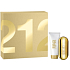 Carolina Herrera 212 VIP parfumovaná voda 50 ml + telové mlieko 100 ml, darčeková sada