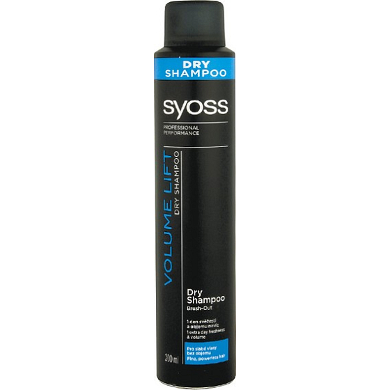 Syoss Volume Lift suchý šampón pre slabé vlasy bez objemu 200 ml