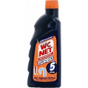 Wc Net Turbo gélový čistič odpadov spriechodní aj beznádejne upchané odpady 500 ml