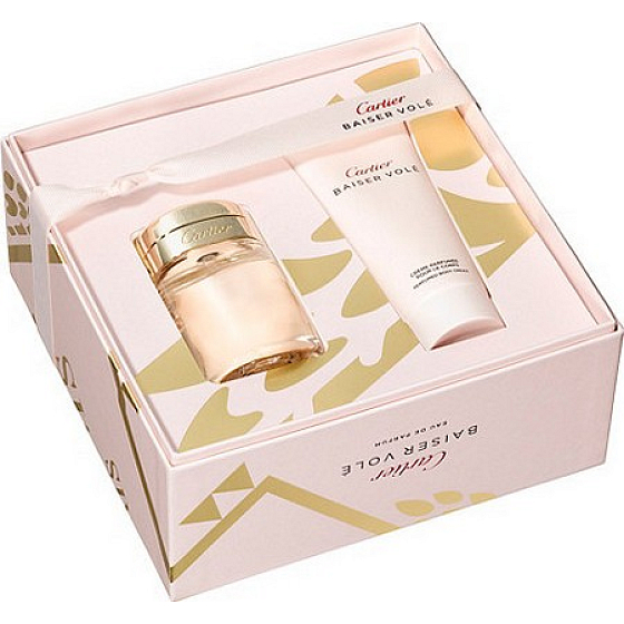 Cartier Baiser Vole toaletná voda 50 ml + telové mlieko 100 ml, darčeková sada
