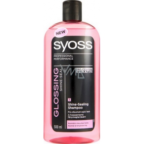 Syoss Glossing Shine-Seal šampón pre normálne vlasy bez lesku 500 ml
