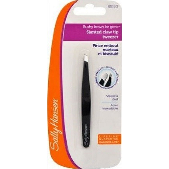 Sally Hansen Slanted Claw Tip Tweezer pinzeta s plochými šikmými hrotmi 1 kus