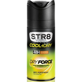 Str8 Cool + Dry Dry Force 48h antiperspirant deodorant sprej pre mužov 150 ml