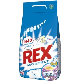 Rex Max Effect Lavender & Patchouli prášok na pranie 60 dávok 4,2 kg
