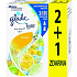 Glade One Touch Citrus mini sprej náhradná náplň do osviežovača vzduchu 3 x 10 ml