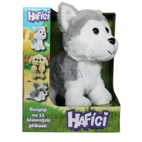 EP Line Hafíci Maxík Husky Interaktívny pes s hlasovým ovládaním 24 cm, odporúčaný vek 3+