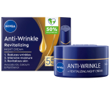 Nivea Anti-Wrinkle + Revitalizing 55+ Obnovujúci nočný krém proti vráskam 50 ml