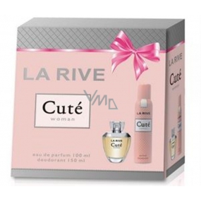 La Rive cute toaletná voda pre ženy 100 ml + deodorant sprej 150 ml, darčeková sada