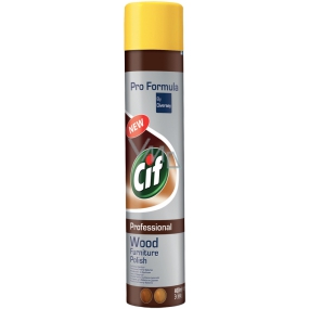 Cif Professional Wood Furniture Polish Čistiaci prostriedok na drevený nábytok 400 ml