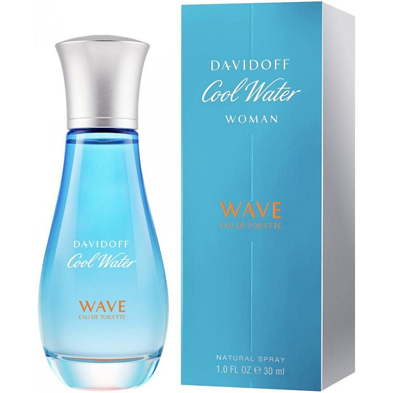 Davidoff Cool Water Wave Woman 2018 toaletná voda 30 ml