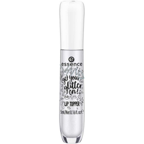 Essence Get Your Glitter On! lesk na pery 01 Silver Glam 5 ml
