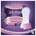 Always Dailies Singles To Go Normal slipové intímne vložky 20 kusov