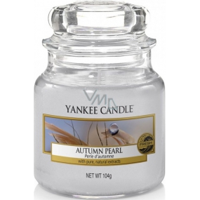 Yankee Candle Autumn Pearl - Jesenné perla vonná sviečka Classic malá sklo 104 g