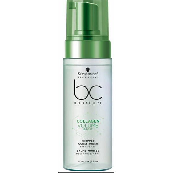 Schwarzkopf Professional BC Bonacure Collagen Volume Boost Whipped ľahký penový kondicionér 150 ml